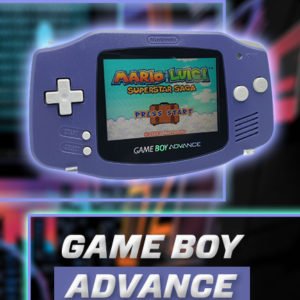 Modded Game Boy Advance GBA with new LCD Screen