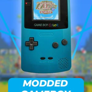 Modded Game boy color with New LCD Screen