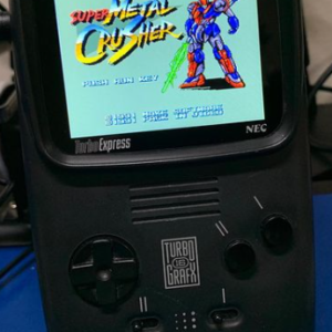 Modded Turbo Express+  IPS+RGB DRV RED BOARD+ Recapped