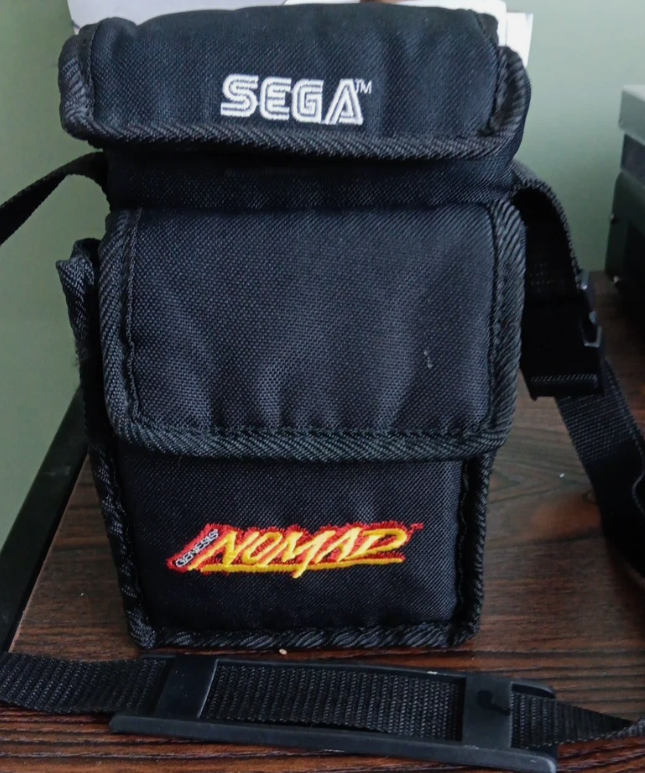 Official Sega Nomad Carrying Case Shoulder Bag - Rare!. Condition is Used. check the pictures