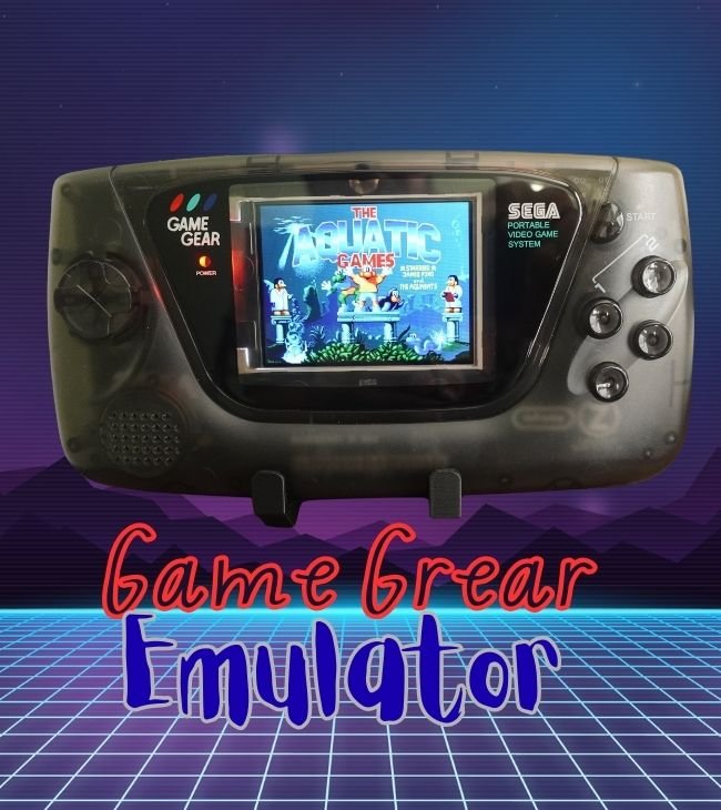 SEGA GAME GEAR WITH Emulator