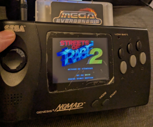 Sega Nomad console with Ultimate Mods - Image 3