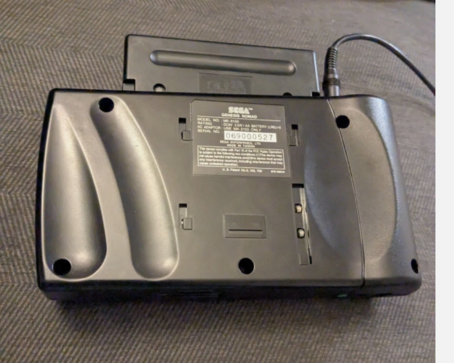 Sega Nomad console with Ultimate Mods - Image 4