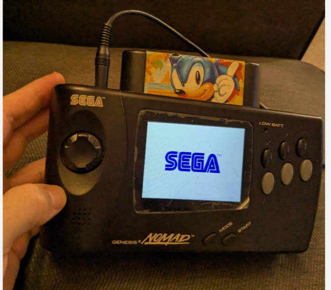 Sega Nomad console with Ultimate Mods - Image 9