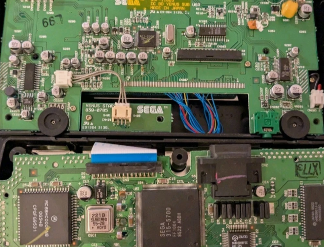 Sega Nomad console with Ultimate Mods - Image 10