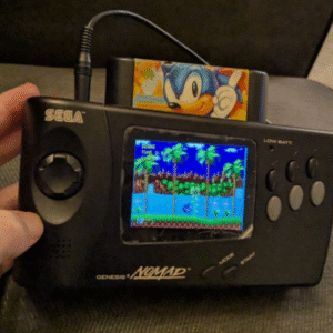 Sega Nomad console  with Ultimate Mods